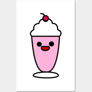 Cute Milkshake Posters and Art